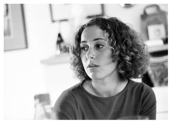 Bei Mareikes Geburtstag: Anne Z. 2001.