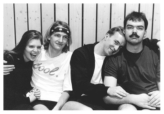 Christiane, Fiede, Gunti, der gl&uuml;ckliche Oke. 1993.