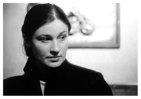 Doro in der Blockh&uuml;tte. 2001.