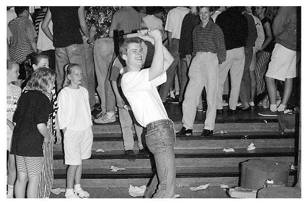 Sünje, Yvonne, Jens und Paul. 1989.