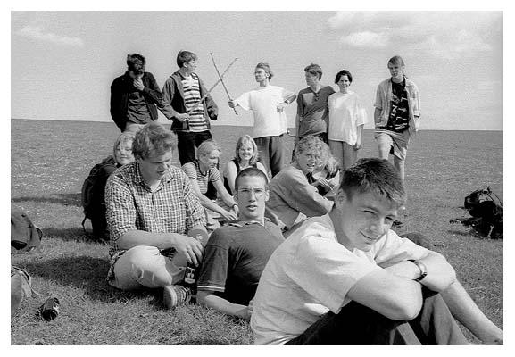 Die Sonne schien über glücklichen Gesichtern. Oder so. 1997.