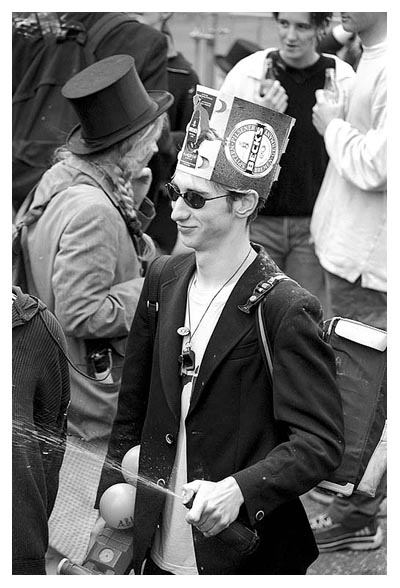 Abi 99. Noch nicht ganz der Liebling aller Schwiegerm&uuml;tter.