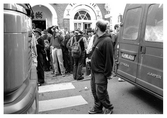 Tobi fotografiert von der anderen Seite. 2001.