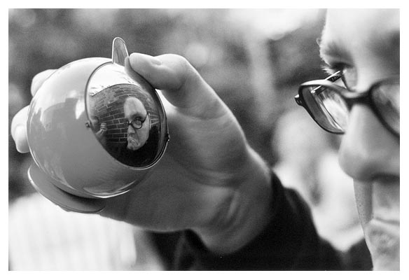 Bei Mareike im Garten. 2001.