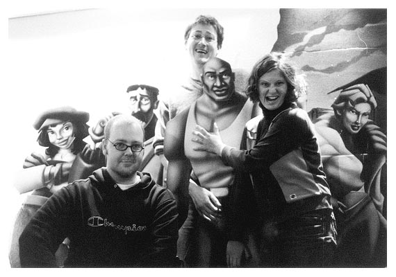 Irgendwelche Leute. Unter anderem Gubatz, Tobi & Anna. 2001.