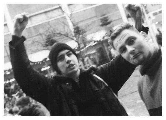 1998. Roland und Frank.