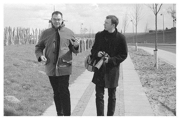 D&uuml;ppel 2001: Oke und Thomas. Foto: Werth.