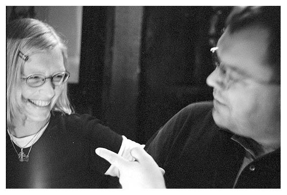 In der Blockh&uuml;tte: Inga und Oke. 2003.