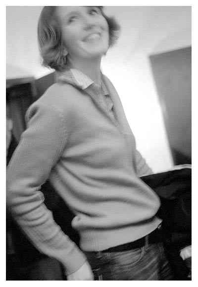 Lena in der Sneak. 2003.