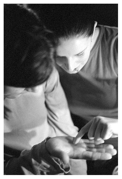 Arne und Nina. Blockh&uuml;tte. 2005.