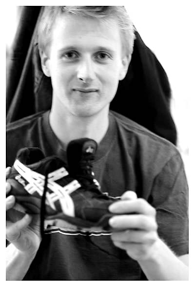 JMK mit Tr&auml;nen in den Augen. 2004.