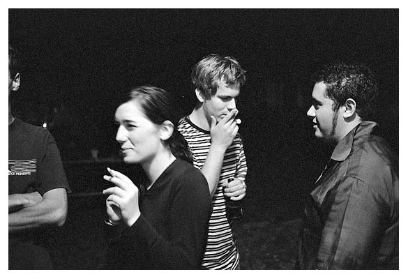 Hinter Merle werden Marek und Stephan wieder scheitern. 2004.