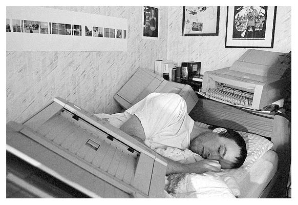 Laserdrucker zu Besuch.