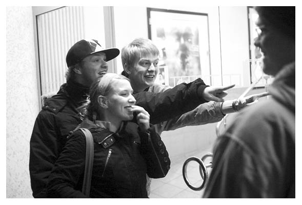 Lukas, Krossi, Peter. Nach der Sneak. 2006.