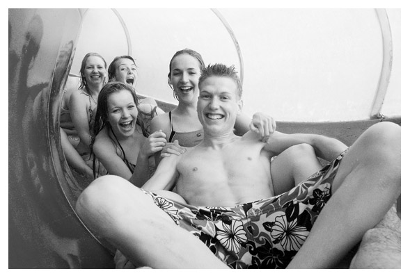 Vanessa, Hanna, Andrea, Eike und Nils. 2007.