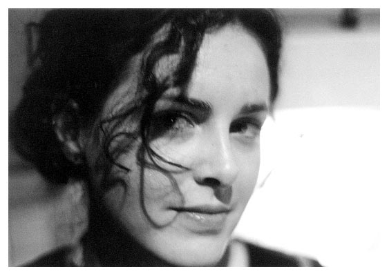 Marieke auf Jannes Abschiedsparty. 2001.