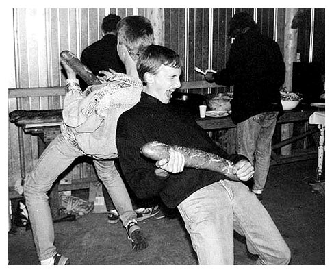 Jens Pelvis Werth und Jan Slidemeterbrot Dehn. 1989.